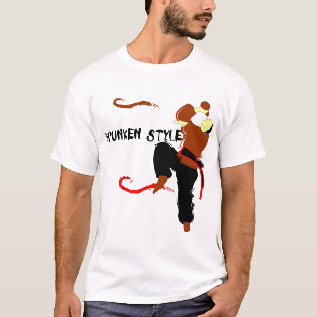 T-SHIRT ESTILO BÊBEDO (Frente)