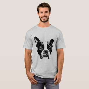 T-shirt Estilo de Boston Terrier da atitude