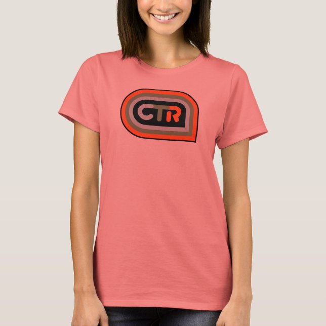 T-shirt Estilo de DIVERSÃO CTR - B (Frente)