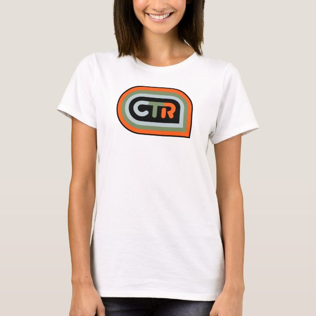 T-shirt Estilo de DIVERSÃO CTR - B (Frente)