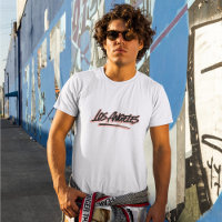 T-Shirt Estilo de Grafite de Los Angeles