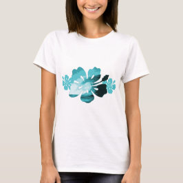 T-shirt Estilo de surf Hibiscus