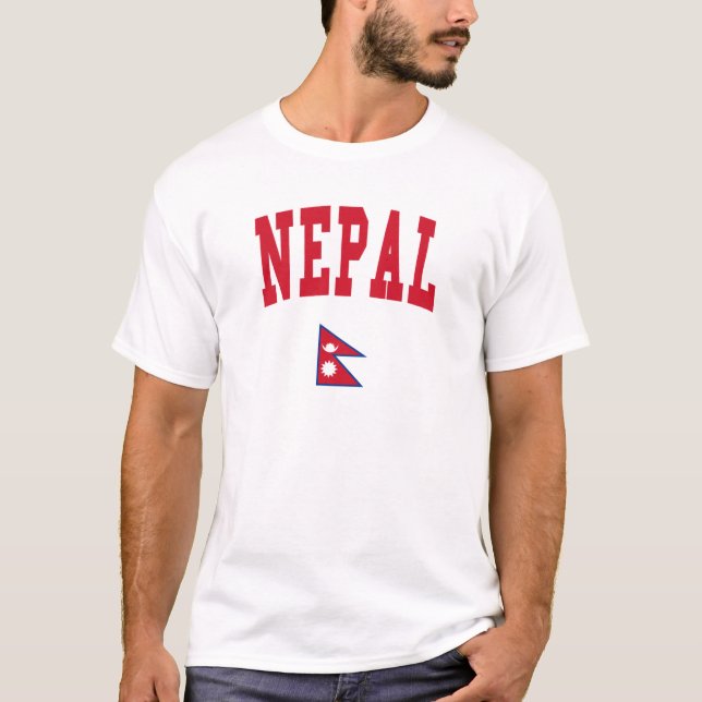 T-shirt Estilo do Nepal (Frente)