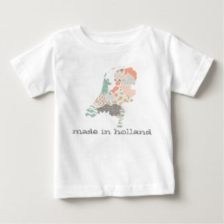 T-shirt Estilo Geométrico de Correspondência da Província