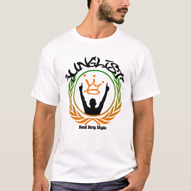 T-shirt Estilo mau do menino (Frente)