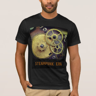 T-shirt Estilo Steampunk Gears T-Shirt, Homens