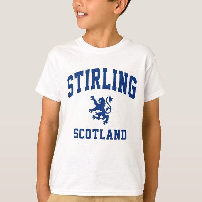 T-shirt Estirilinga Escocesa (Frente)