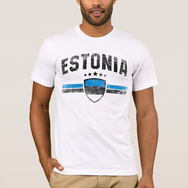 T-shirt Estônia (Frente)