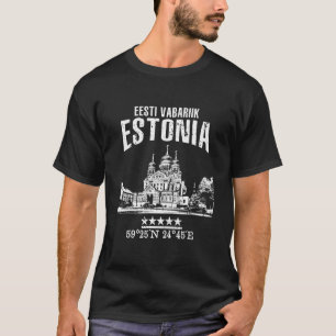 T-shirt Estónia