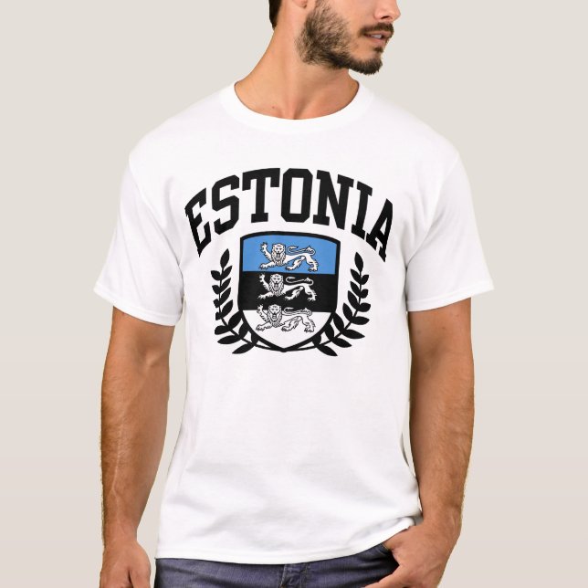 T-shirt Estônia (Frente)