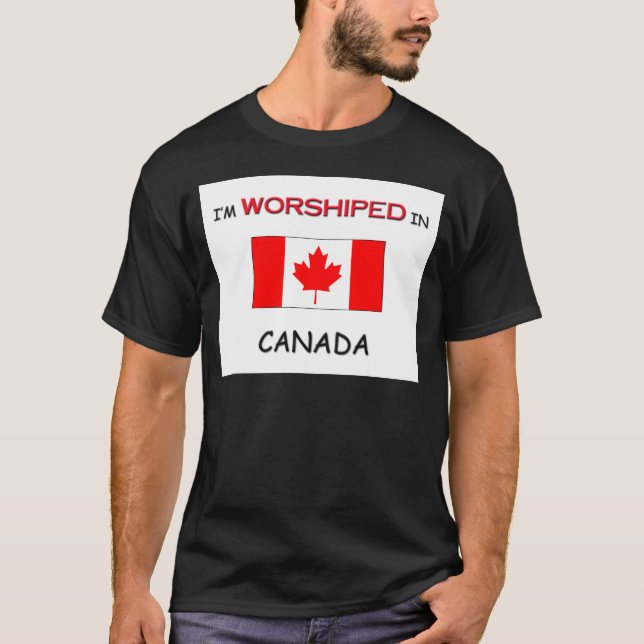 T-shirt Estou adorado no CANADÁ (Frente)