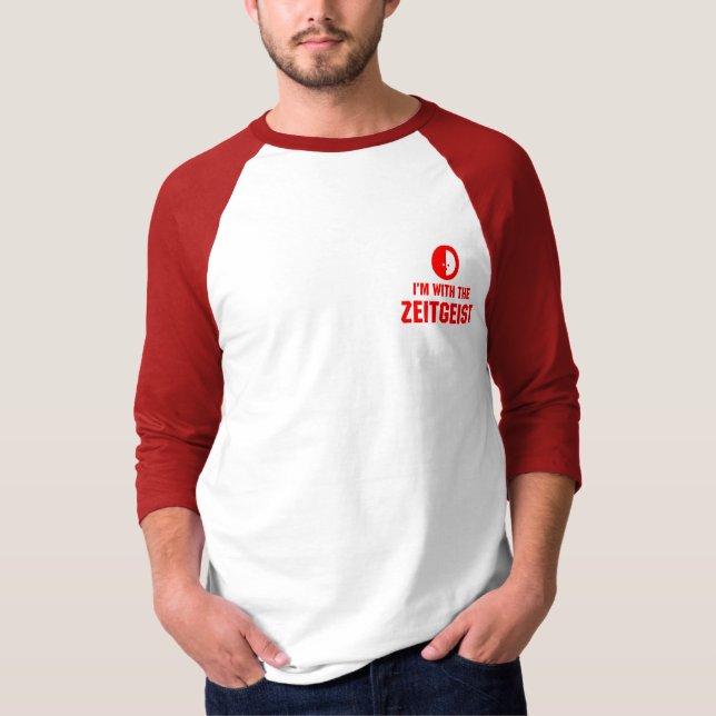 T-shirt Estou com o ZEITGEIST - Pocket Motif (Frente)