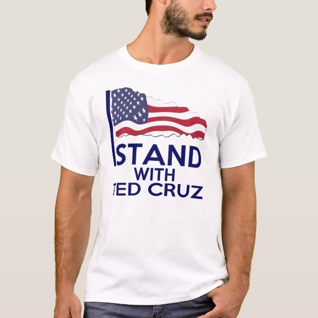 T-SHIRT ESTOU COM TED CRUZ (Frente)