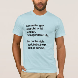 T-shirt Estou no caminho certo, querida