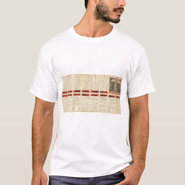 T-shirt Estrada de ferro de St Paul, de Minneapolis e de (Frente)