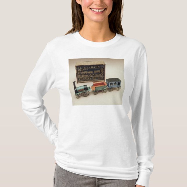 T-shirt Estrada de ferro modelo, c.1870 (Frente)