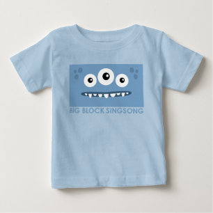 T-shirt estrangeiro do bebê dos amigos do espaço