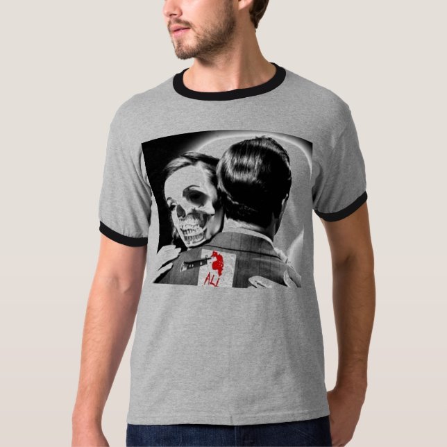 T-shirt estranho (Frente)