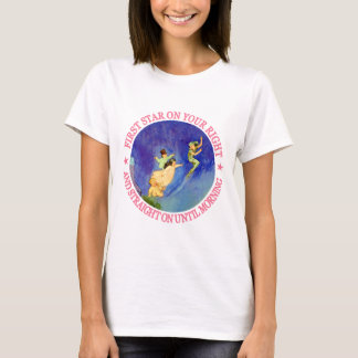 T-SHIRT ESTRELA DE 1 RUA À DIREITA, HETERO LIGADO ATÉ MANH
