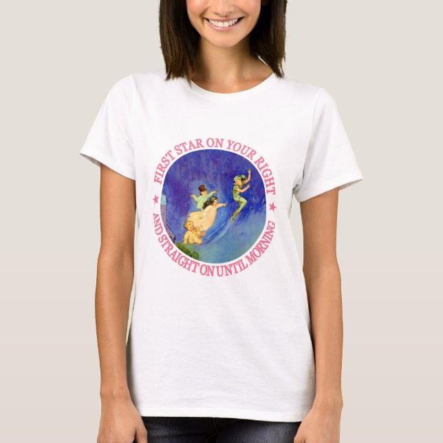 T-SHIRT ESTRELA DE 1 RUA À DIREITA, HETERO LIGADO ATÉ MANH (Frente)