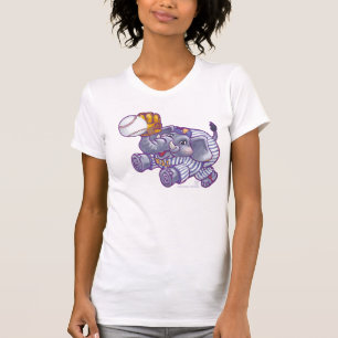 T-shirt Estrela de Baseball Elefante