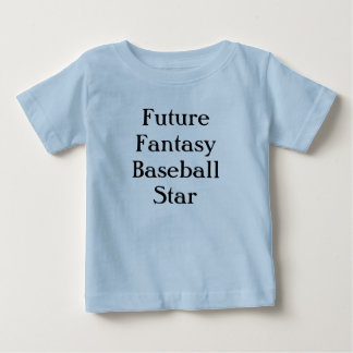 T-shirt Estrela de basebol futura da fantasia