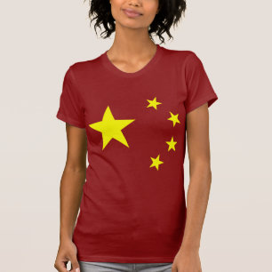 T-shirt Estrela de Sinalizador da China