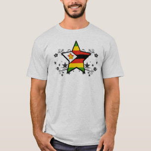 T-shirt Estrela de Zimbabwe