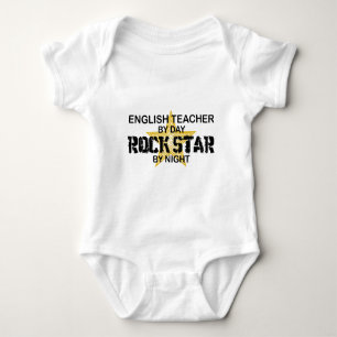 T-shirt Estrela do rock do professor de inglês
