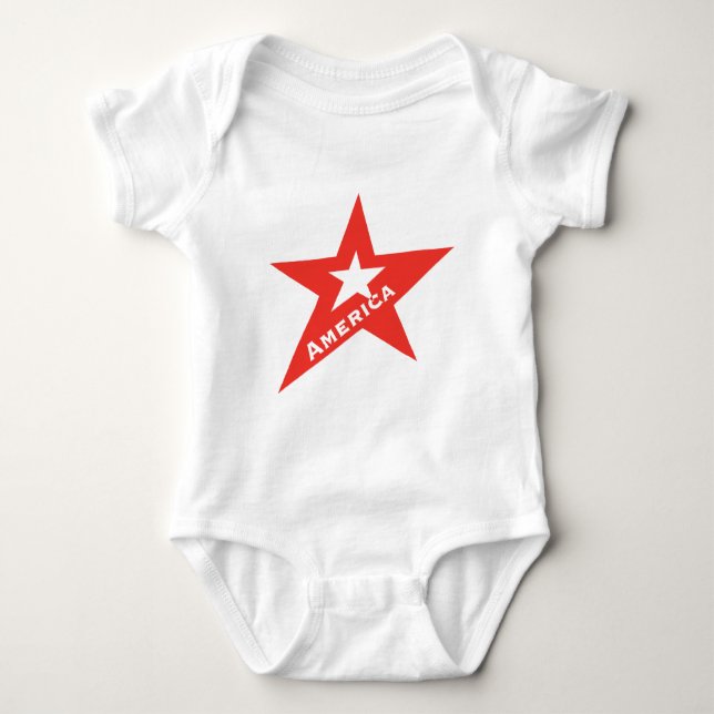 T-shirt Estrela dos EUA (Frente)