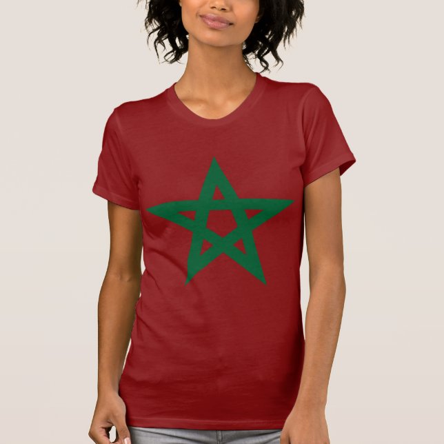 T-shirt Estrela Marrocos, Marrocos (Frente)