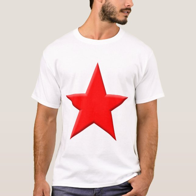 T-shirt Estrela - Vermelho (Frente)