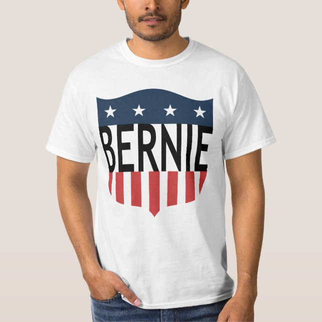 T-shirt Estrelas BERNIE e faixas (Frente)