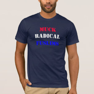 T-shirt Estrume, radical, Fuslims