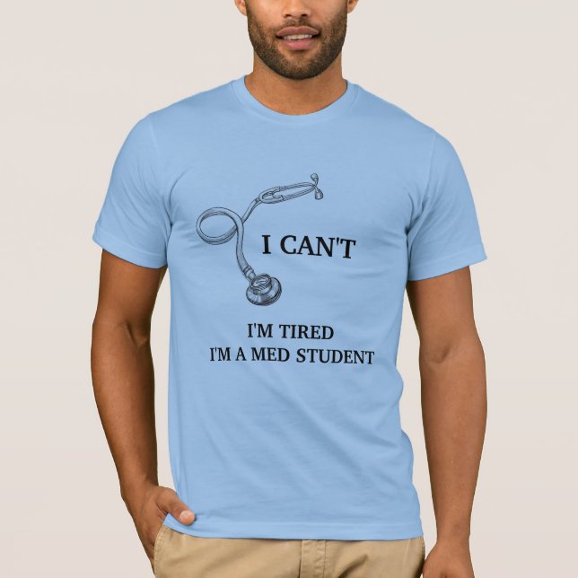 T-Shirt estudante de Medicina (Frente)