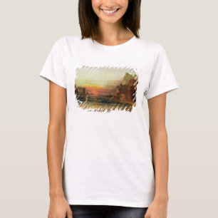 T-shirt Estude para do "a gruta calipso", c.1843 (óleo no