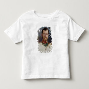 T-shirt Estude para um retrato do Tsar Nicholas II 1898