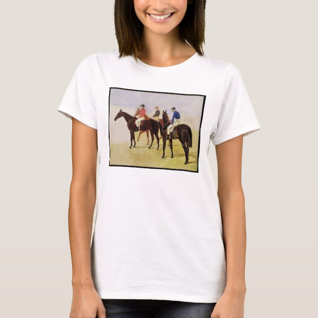 T-shirt Estudo de Três Fissuras Steeplechase: Allen McDono (Frente)