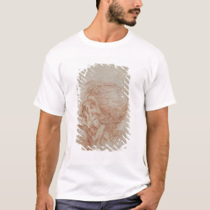 T-shirt Estudo de um ancião, c.1500-05 da cabeça da