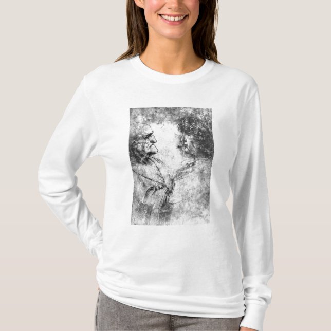 T-shirt Estudo de um homem do "nutcracker" e bonito (Frente)