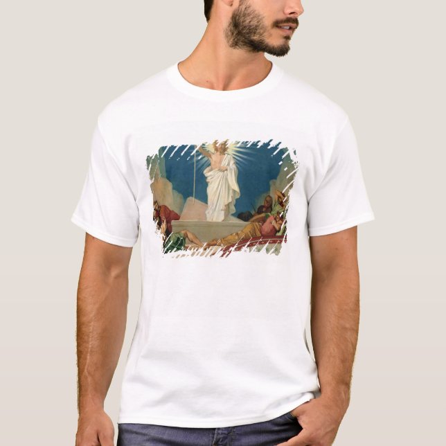 T-shirt Estudo para a ressurreição do cristo, 1860 (Frente)