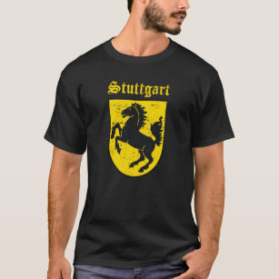 T-shirt Estugarda Wappen
