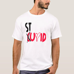 T-shirt estúpido do Cupido