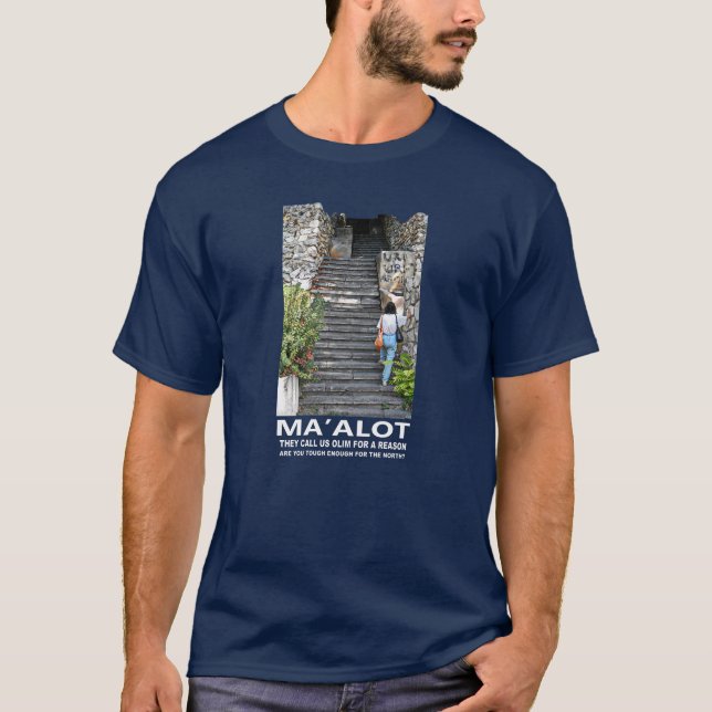 T-shirt Etapas do Mãe'alot (Frente)