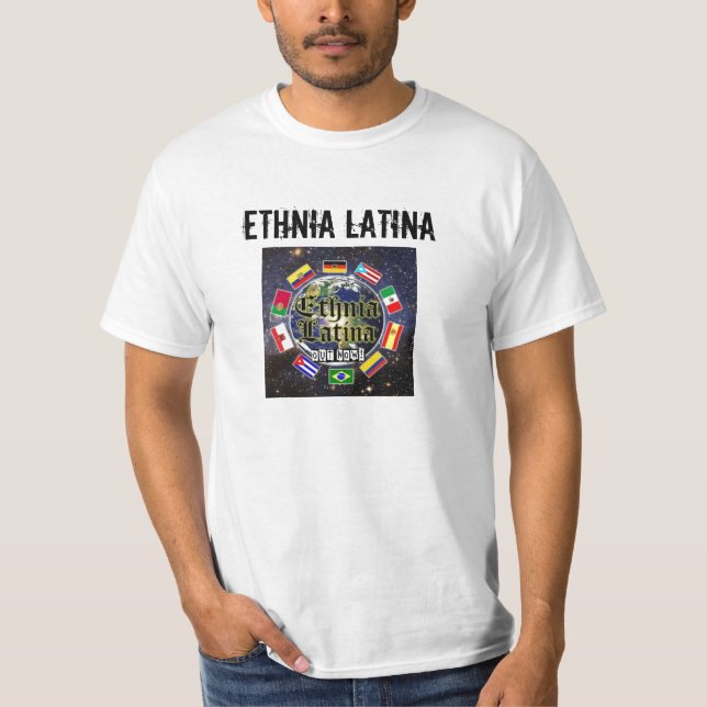 T-shirt Ethnia Latina (Frente)