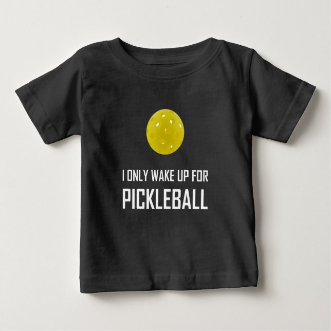 T-shirt Eu acordo somente para Pickleball (Frente)