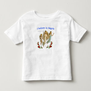 T-shirt Eu acredito em roupas de anjos