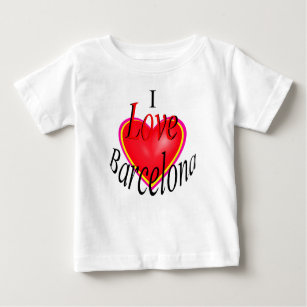T-shirt Eu Adoro Barcelona!