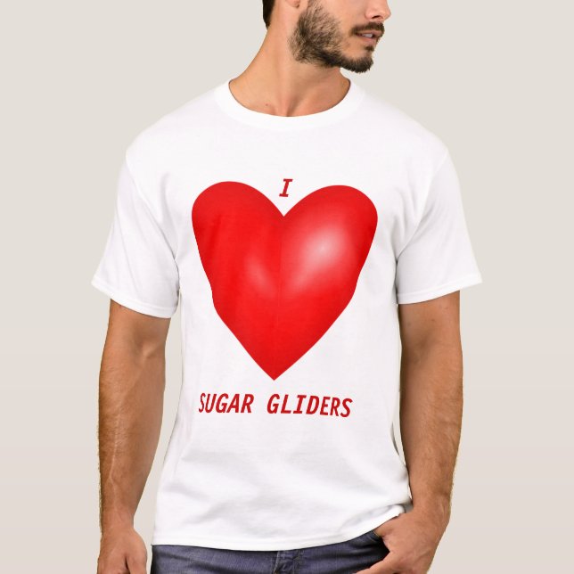 T-shirt Eu Adoro Gliders (Frente)