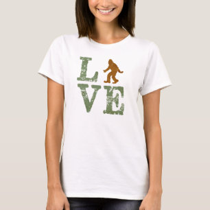 T-shirt Eu Adoro Sasquatch